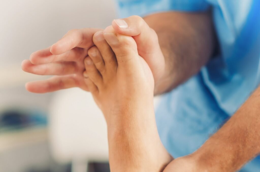 Chiropractic Foot Adjustment