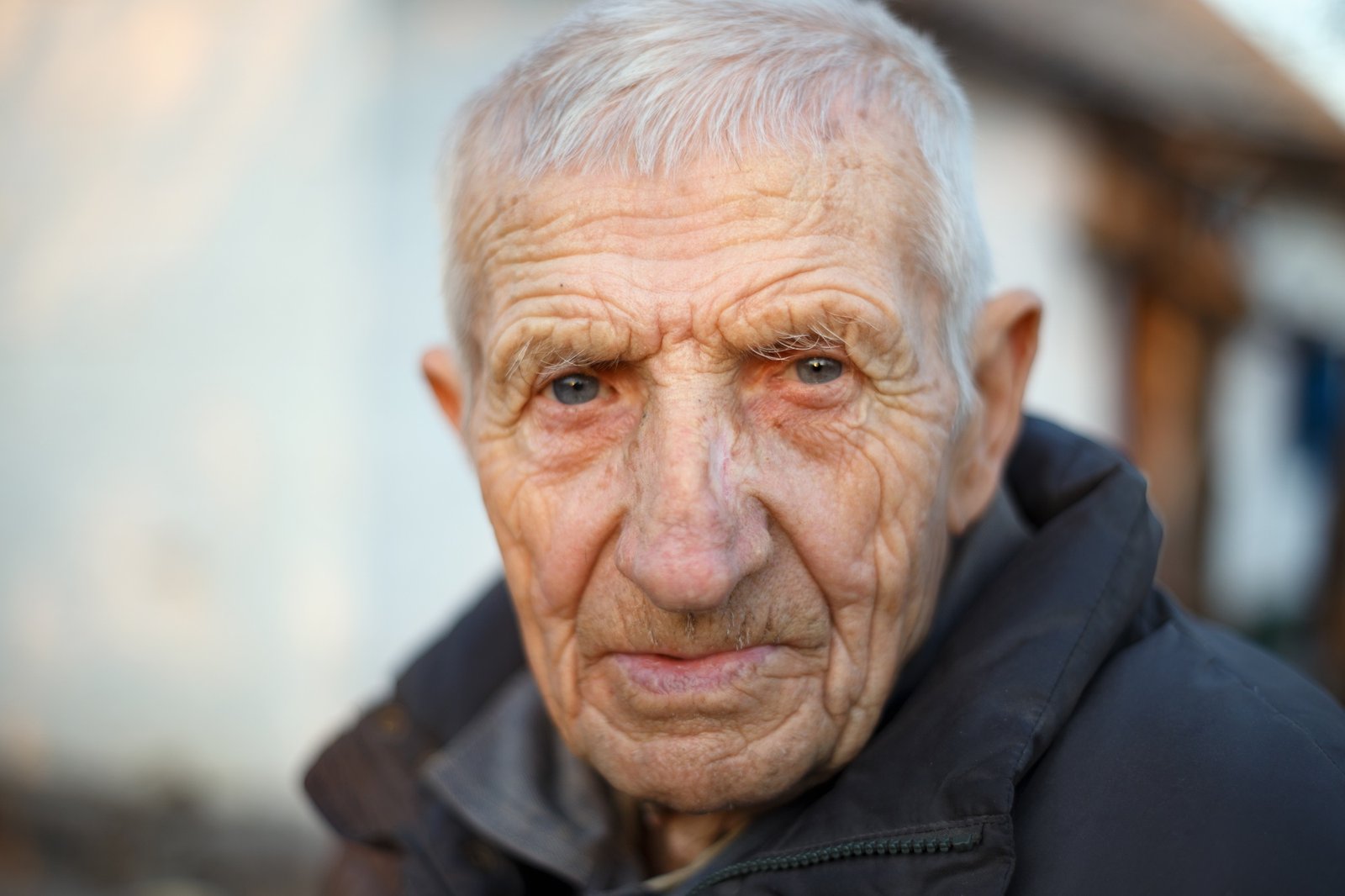 portrait senior man